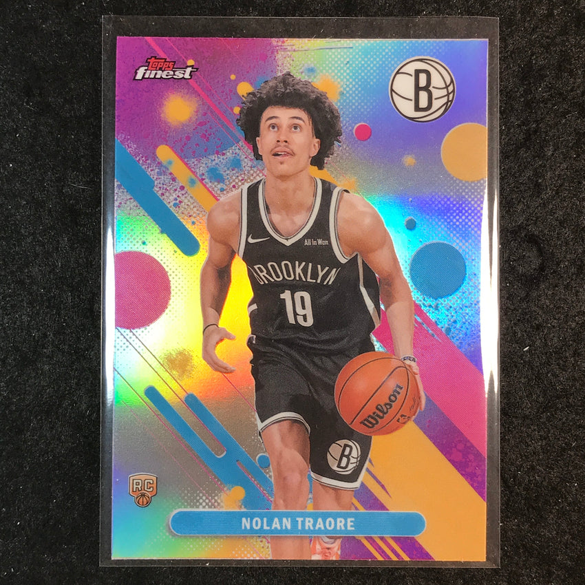 2025-26 Topps Finest NOLAN TRAORE Common Rookie Refractor #19