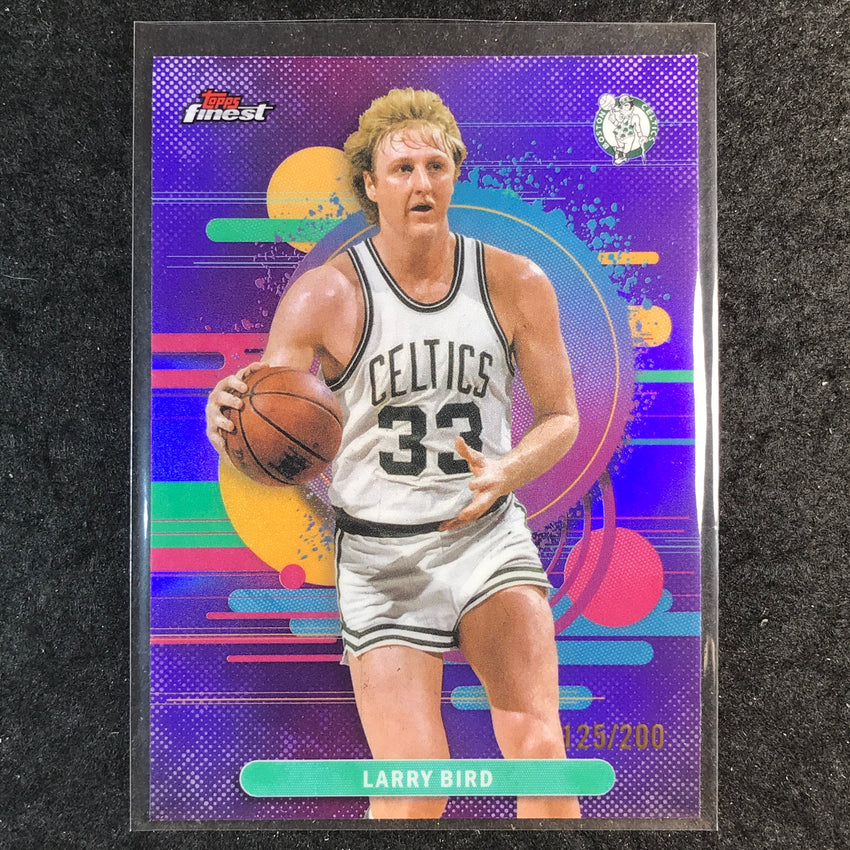 2025-26 Topps Finest LARRY BIRD Uncommon Purple 125/200 #192