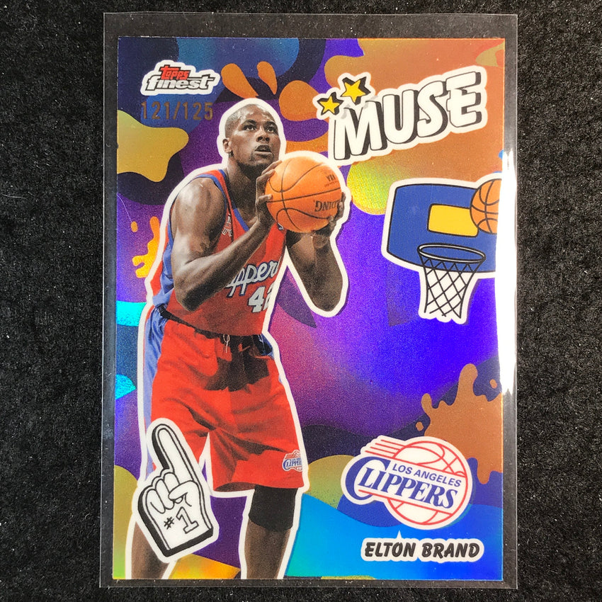 2025-26 Topps Finest ELTON BRAND Muse Purple 121/125 #29
