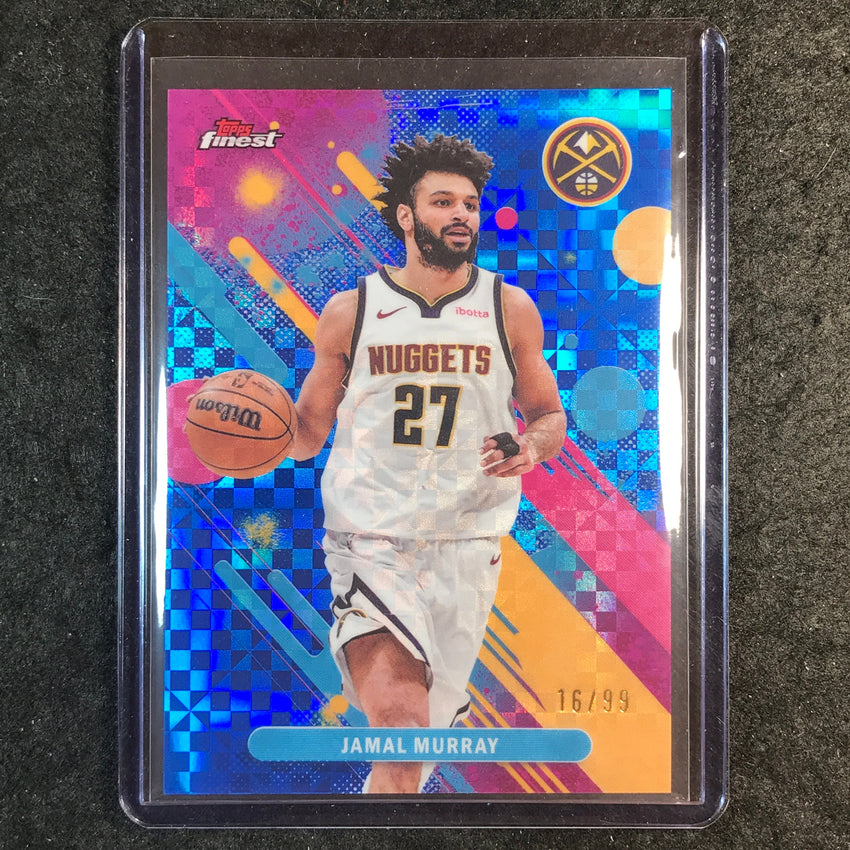 2025-26 Topps Finest JAMAL MURRAY Common Blue X-Fractor 16/99 #61