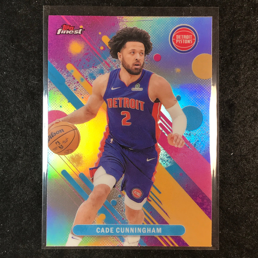 2025-26 Topps Finest CADE CUNNINGHAM Common Refractor #37