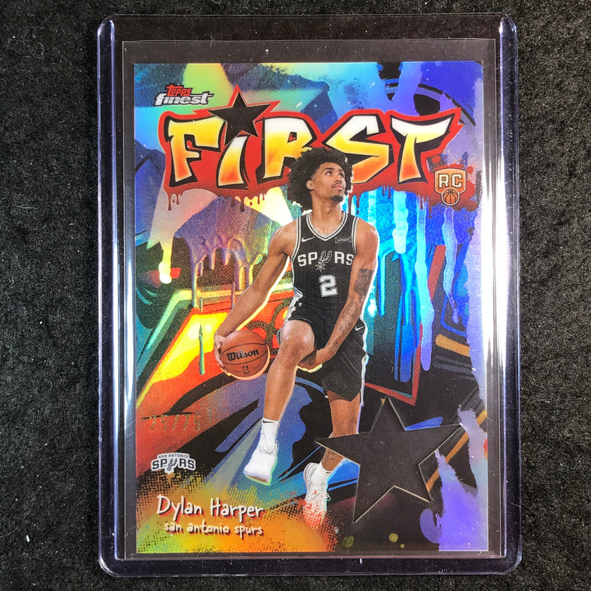 2025-26 Topps Finest DYLAN HARPER First Rookie Die-Cut 25/75 #2