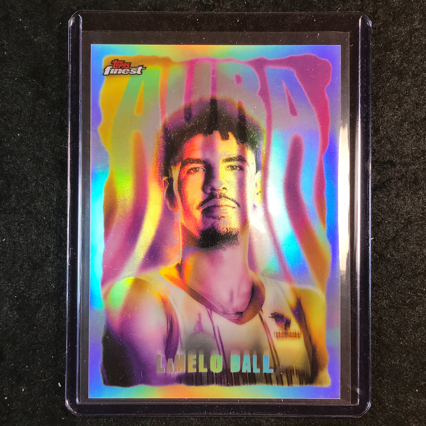 2025-26 Topps Finest LAMELO BALL Aura SSP #15