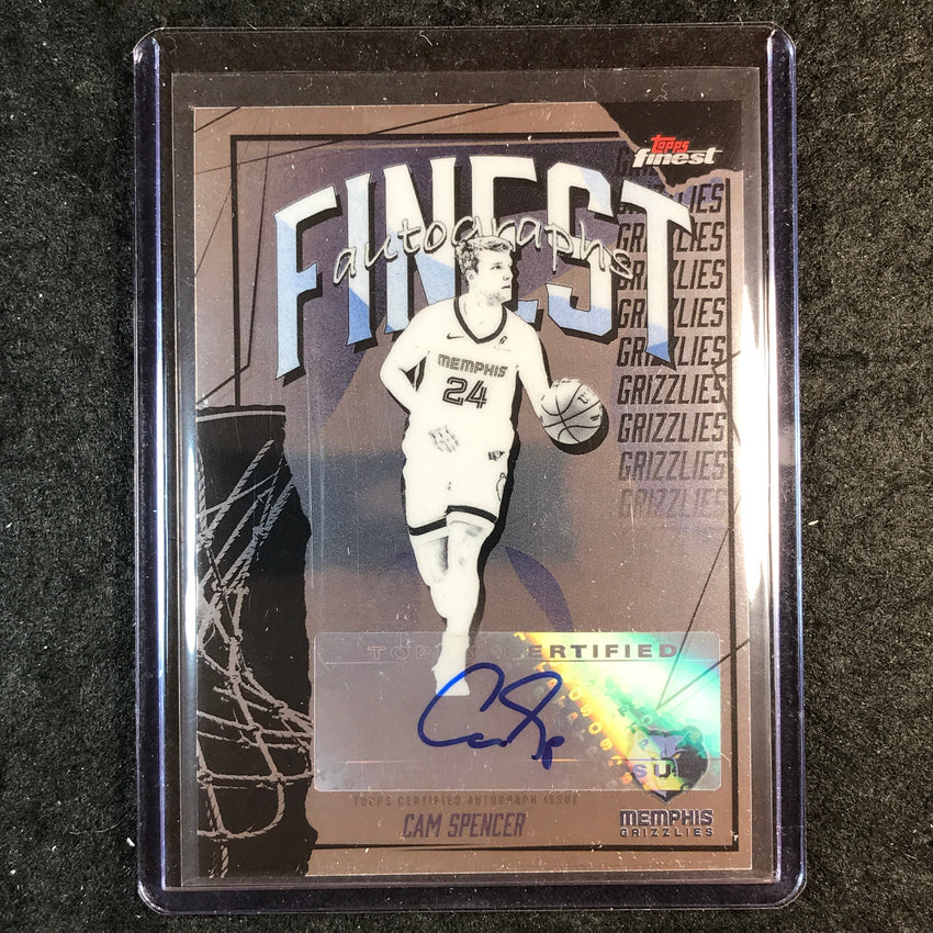 2025-26 Topps Finest CAM SPENCER Finest Autographs Base #CS