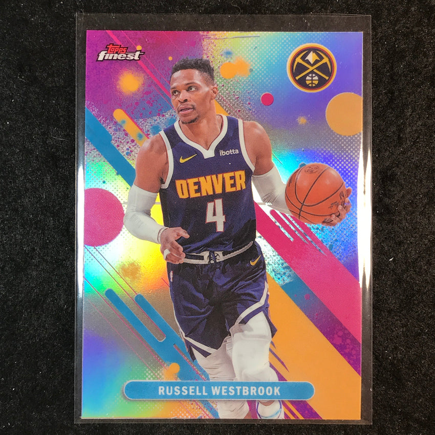 2025-26 Topps Finest RUSSELL WESTBROOK Common Refractor #62