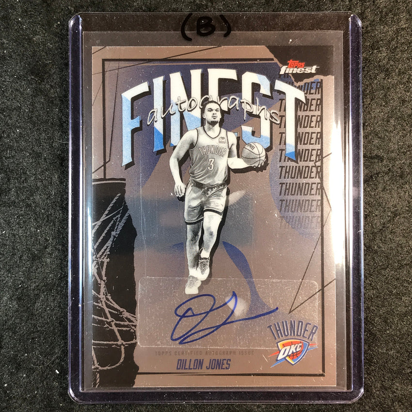 2025-26 Topps Finest DILLON JONES Finest Autographs Base #DO (B)
