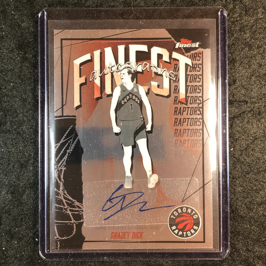 2025-26 Topps Finest GRADEY DICK Finest Autographs Base #GD