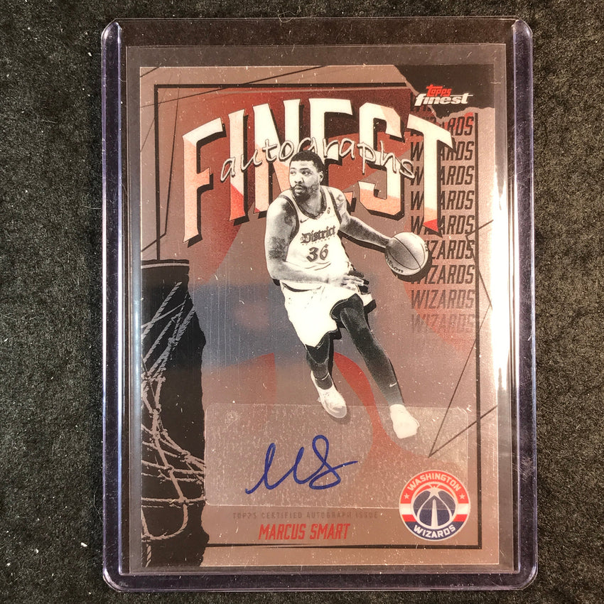 2025-26 Topps Finest MARCUS SMART Finest Autographs Base #MS