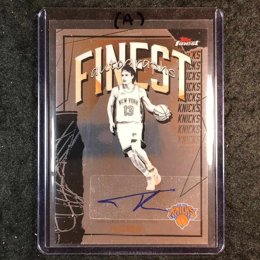 2025-26 Topps Finest TYLER KOLEK Finest Autographs Base #TK (A)