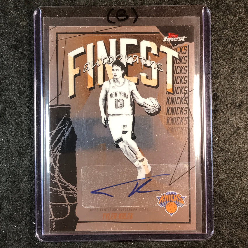 2025-26 Topps Finest TYLER KOLEK Finest Autographs Base #TK (B)