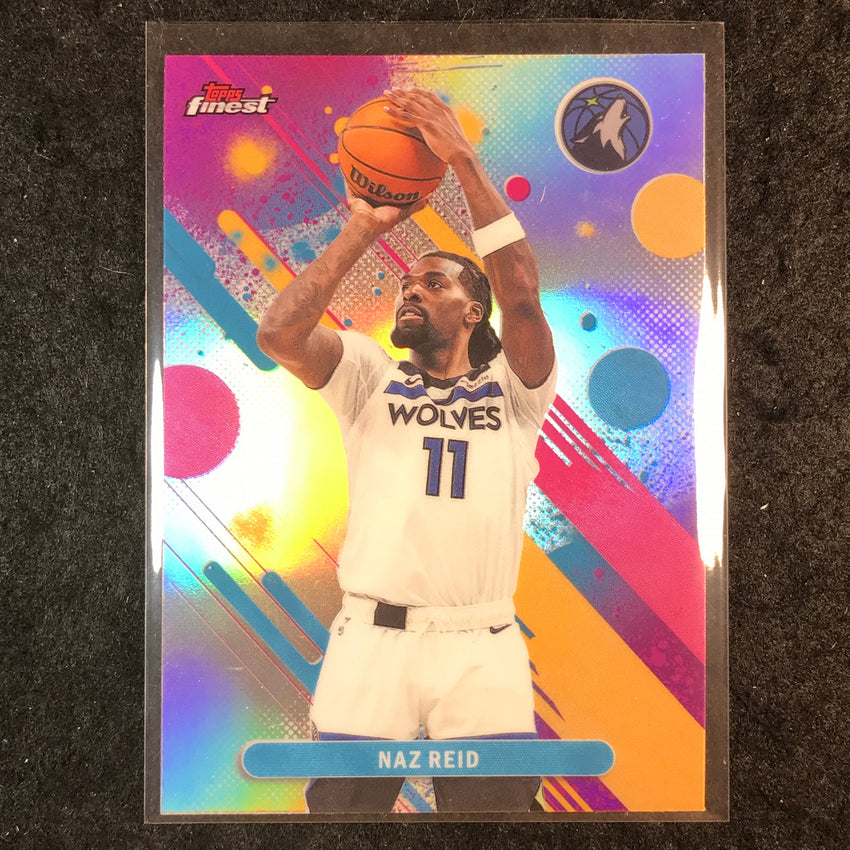 2025-26 Topps Finest NAZ REID Common Refractor #64