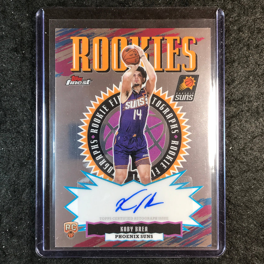 2025-26 Topps Finest KOBY BREA Rookie Finest Autograph Base #KB