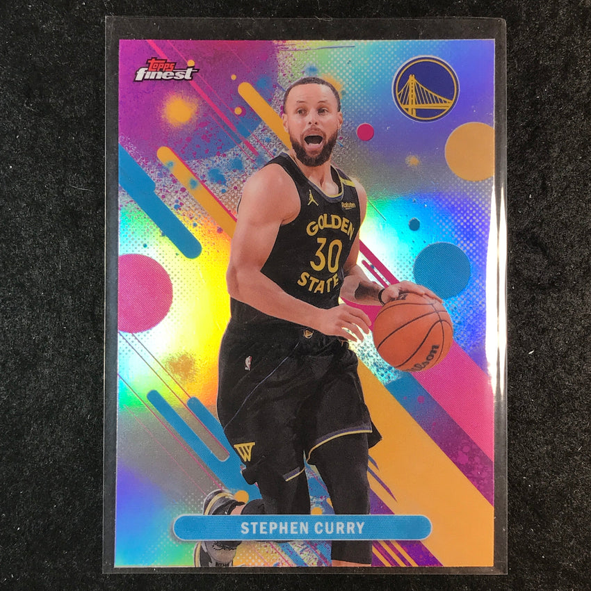 2025-26 Topps Finest STEPHEN CURRY Common Refractor #74