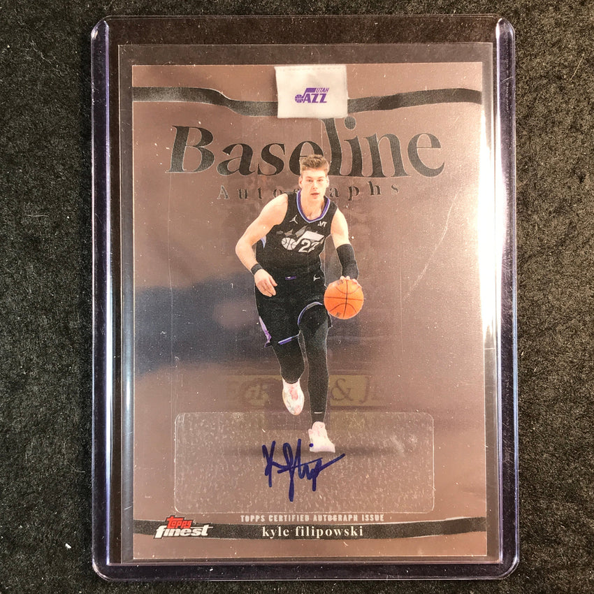 2025-26 Topps Finest KYLE FILIPOWSKI Baseline Auto Base #KF