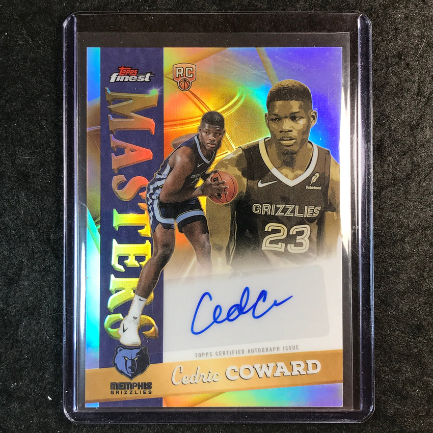 2025-26 Topps Finest CEDRIC COWARD Masters Rookie Autographs Refractor #CC