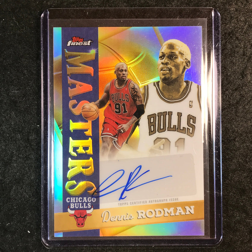 2025-26 Topps Finest DENNIS RODMAN Masters Autographs Refractor #DR