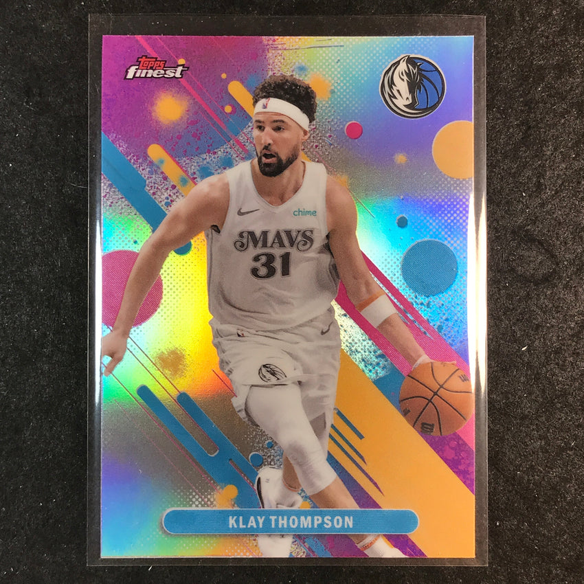 2025-26 Topps Finest KLAY THOMPSON Common Refractor #89