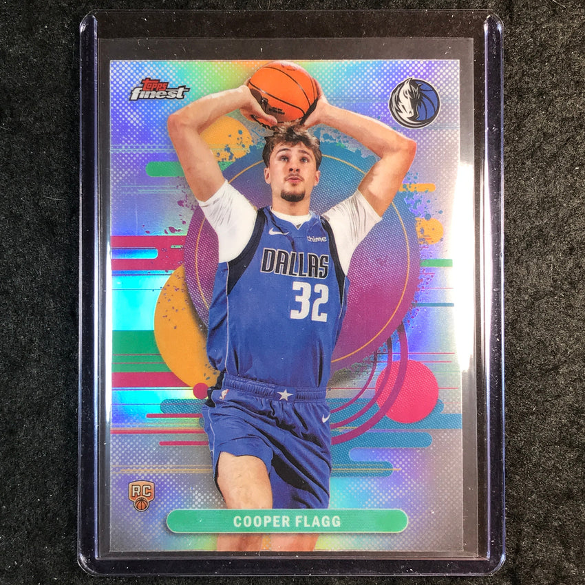 2025-26 Topps Finest COOPER FLAGG Uncommon Rookie Refractor #101