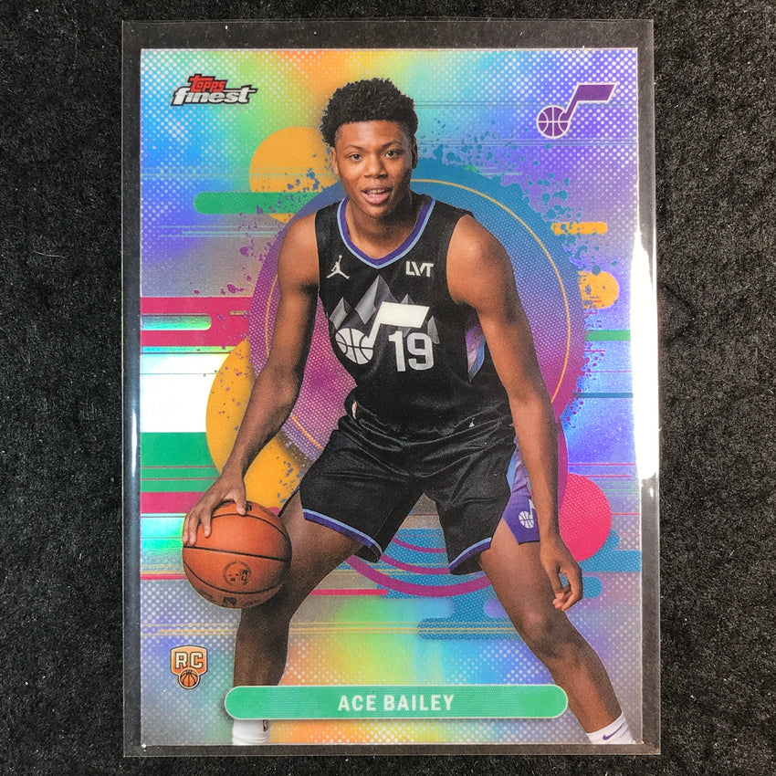 2025-26 Topps Finest ACE BAILEY Uncommon Rookie Refractor #105