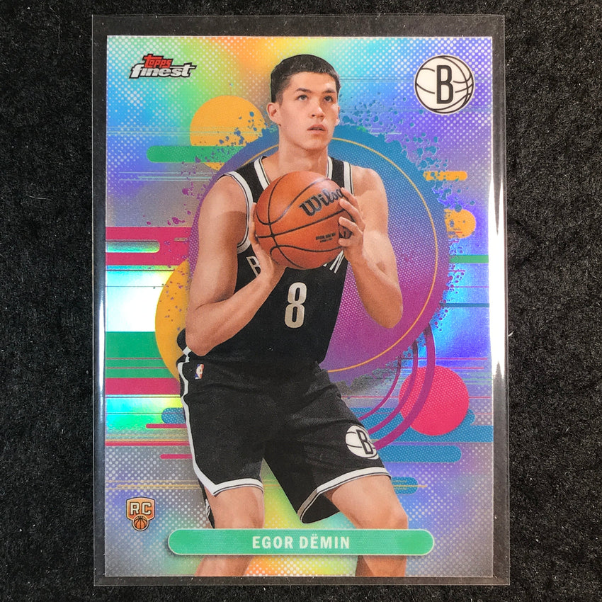 2025-26 Topps Finest EGOR DEMIN Uncommon Rookie Refractor #108