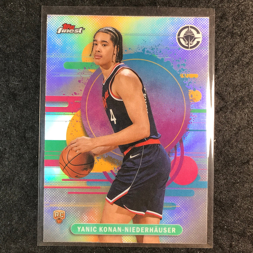 2025-26 Topps Finest YANIC KONAN-NIEDEHAUSER Uncommon Rookie Refractor #119