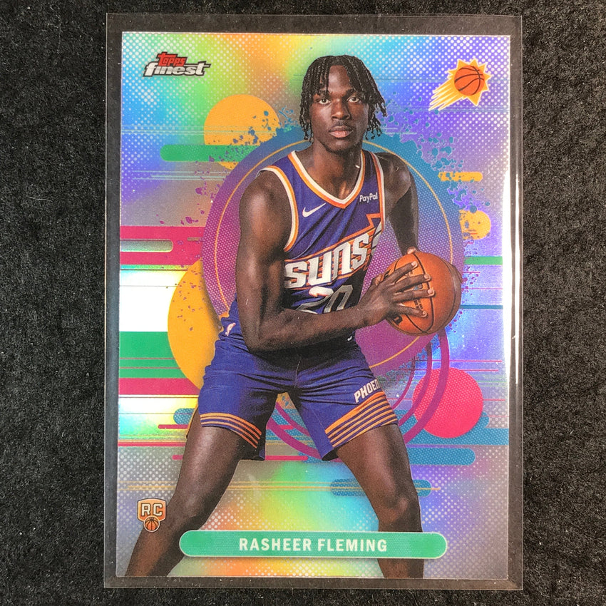 2025-26 Topps Finest RASHEER FLEMING Uncommon Rookie Refractor #120