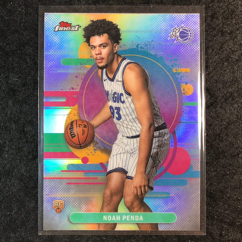2025-26 Topps Finest NOAH PENDA Uncommon Rookie Refractor #121