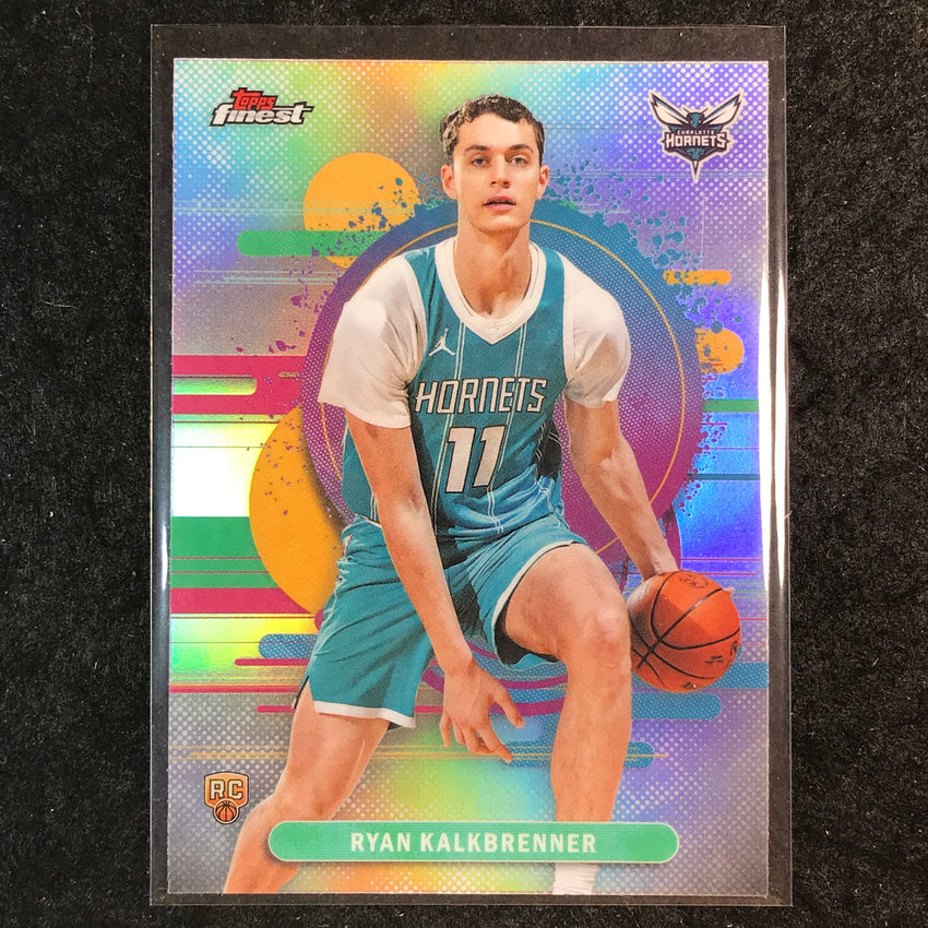 2025-26 Topps Finest RYAN KALKBRENNER Uncommon Rookie Refractor #123