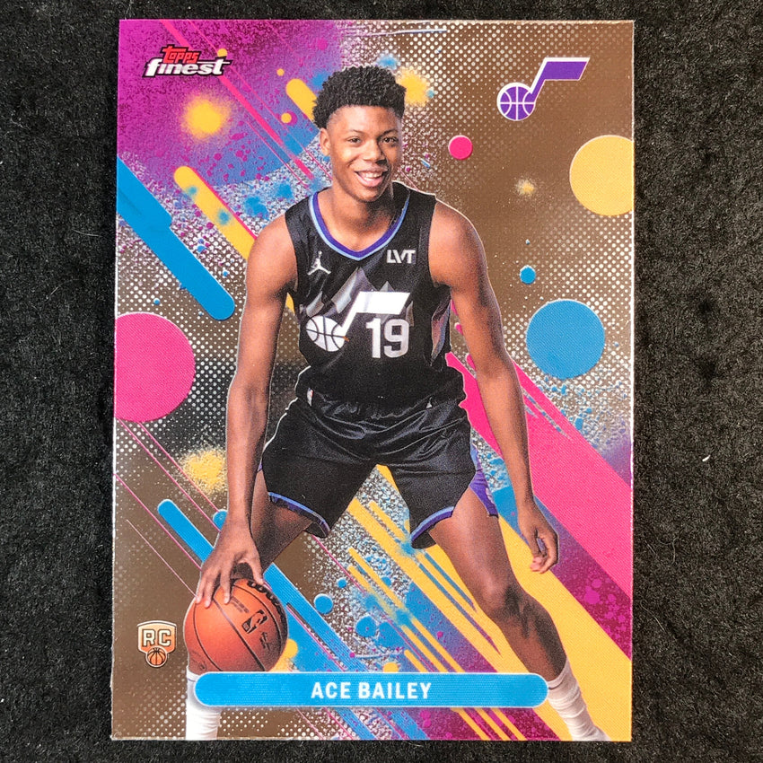 2025-26 Topps Finest ACE BAILEY Common Rookie Base #5