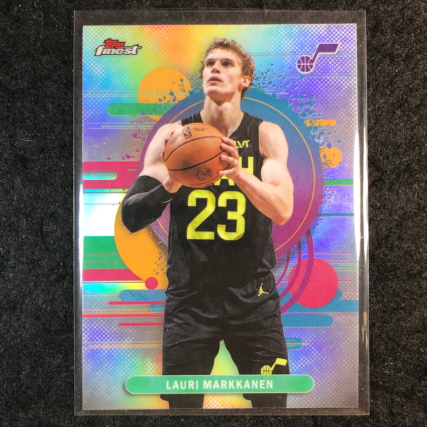 2025-26 Topps Finest LAURI MARKKANEN Uncommon Refractor #185