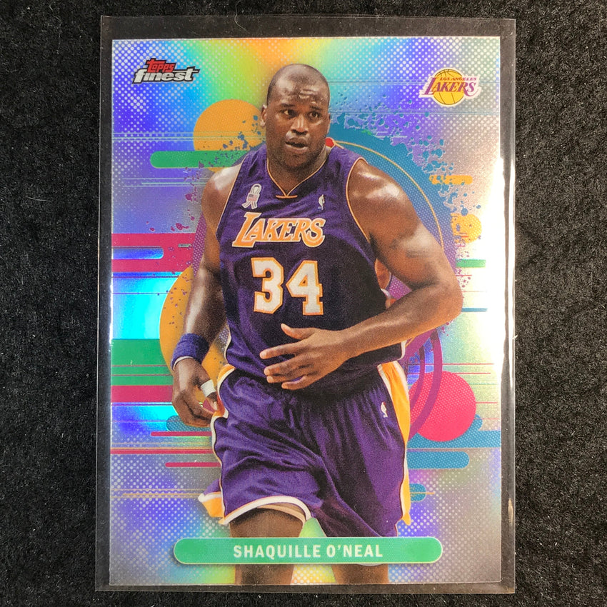 2025-26 Topps Finest SHAQUILLE O'NEAL Uncommon Refractor #194