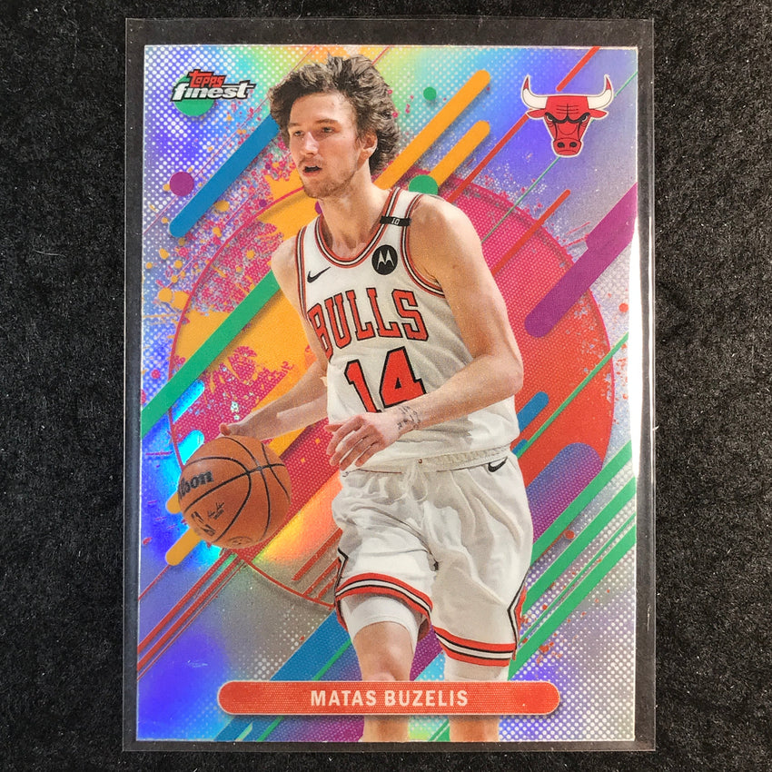 2025-26 Topps Finest MATAS BUZELIS Rare Refractor #236