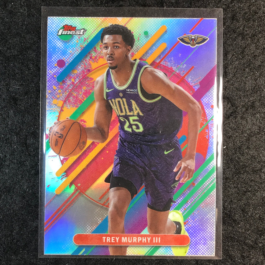 2025-26 Topps Finest TREY MURPHY III Rare Refractor #249