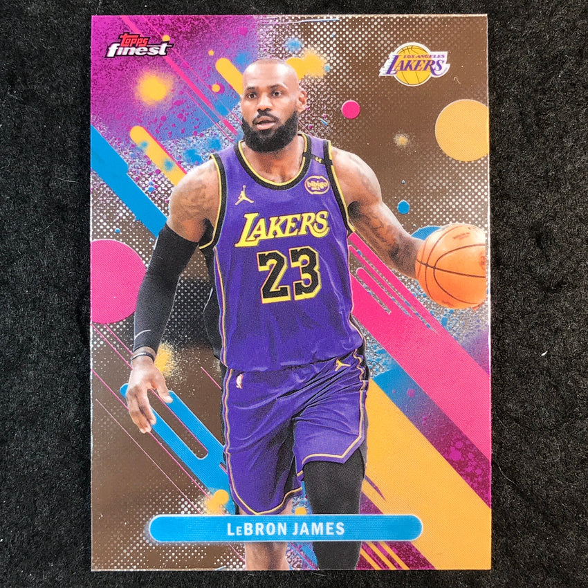 2025-26 Topps Finest LEBRON JAMES Common Base #79