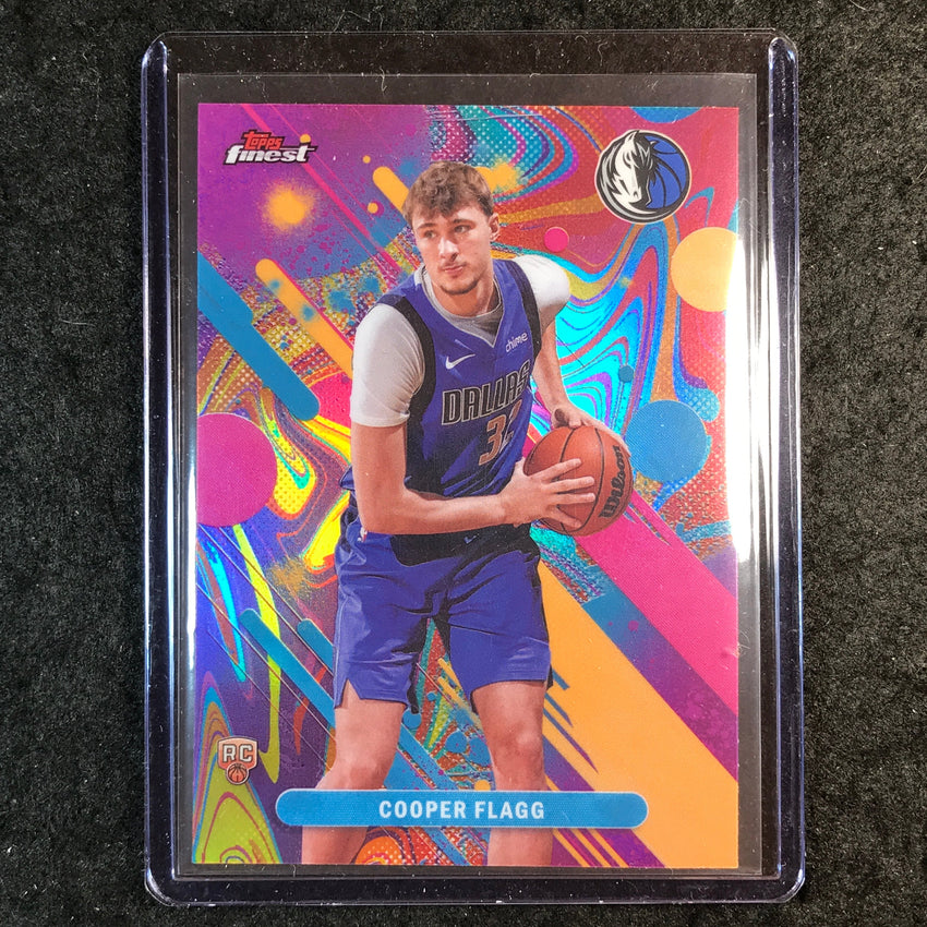 2025-26 Topps Finest COOPER FLAGG Common Rookie Oil Spill #1