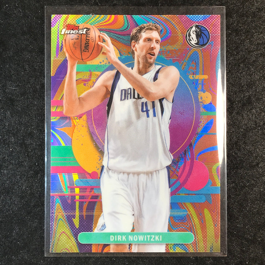 2025-26 Topps Finest DIRK NOWITZKI Uncommon Oil Spill #195