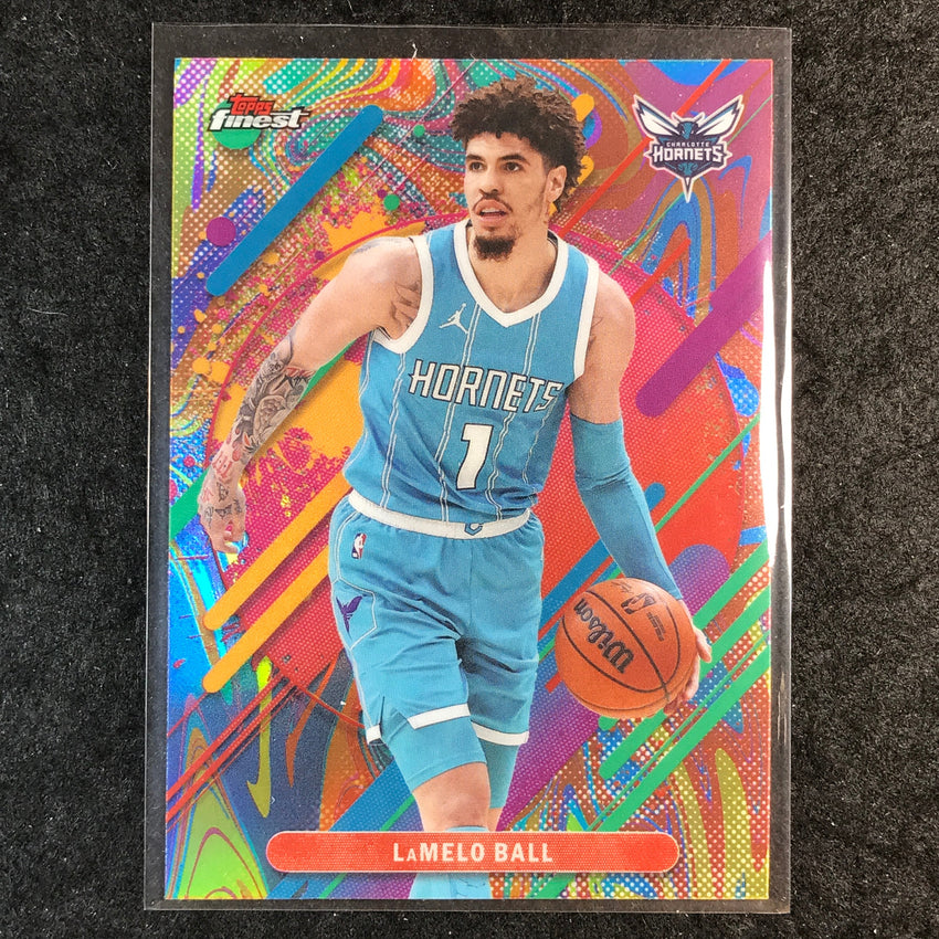 2025-26 Topps Finest LAMELO BALL Rare Oil Spill #247