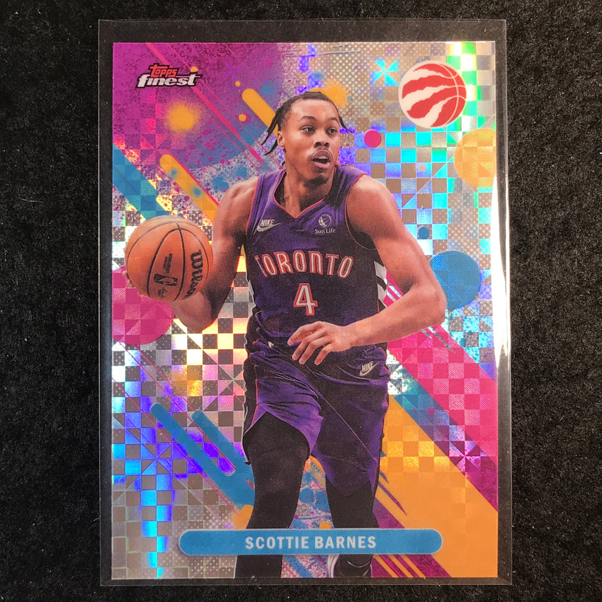 2025-26 Topps Finest SCOTTIE BARNES Common X-Fractor #31