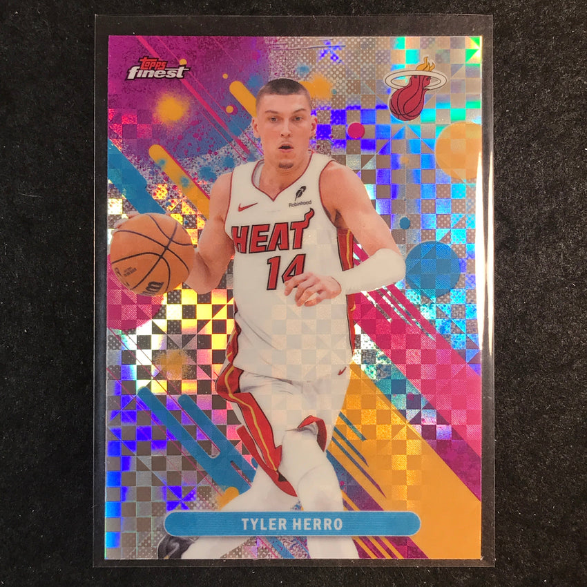 2025-26 Topps Finest TYLER HERRO Common X-Fractor #50