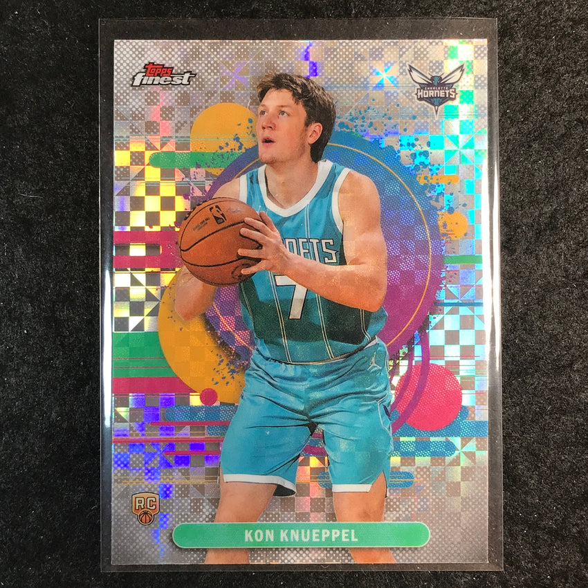 2025-26 Topps Finest KON KNUEPPEL Uncommon Rookie X-Fractor #104