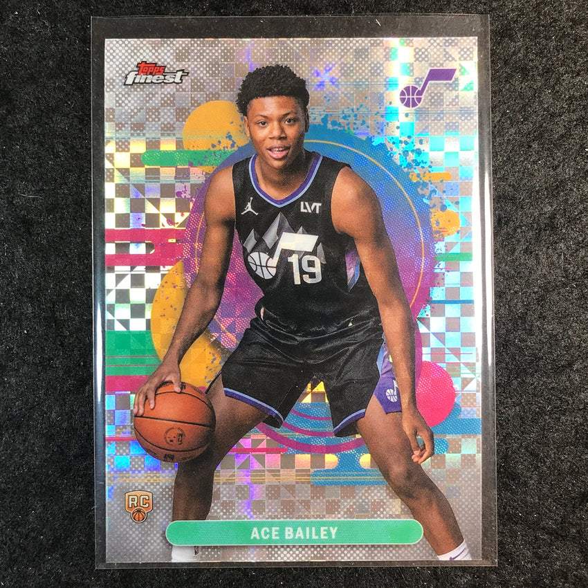 2025-26 Topps Finest ACE BAILEY Uncommon Rookie X-Fractor #105