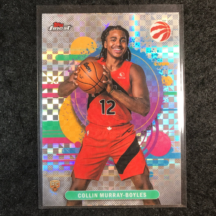2025-26 Topps Finest COLLIN MURRAY-BOYLES Uncommon Rookie X-Fractor #109