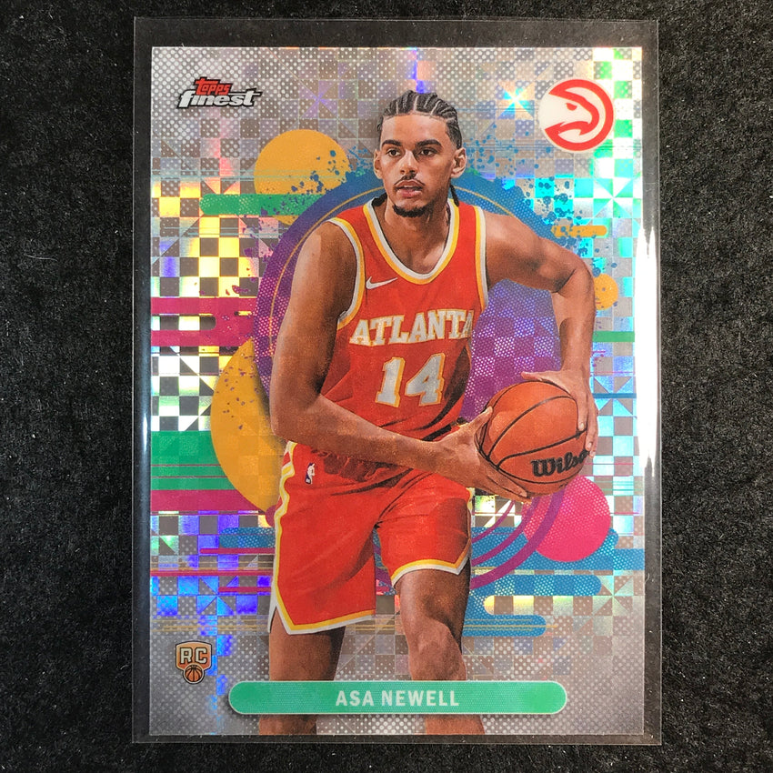 2025-26 Topps Finest ASA NEWELL Uncommon Rookie X-Fractor #112