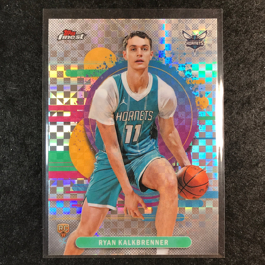 2025-26 Topps Finest RYAN KALKBRENNER Uncommon Rookie X-Fractor #123