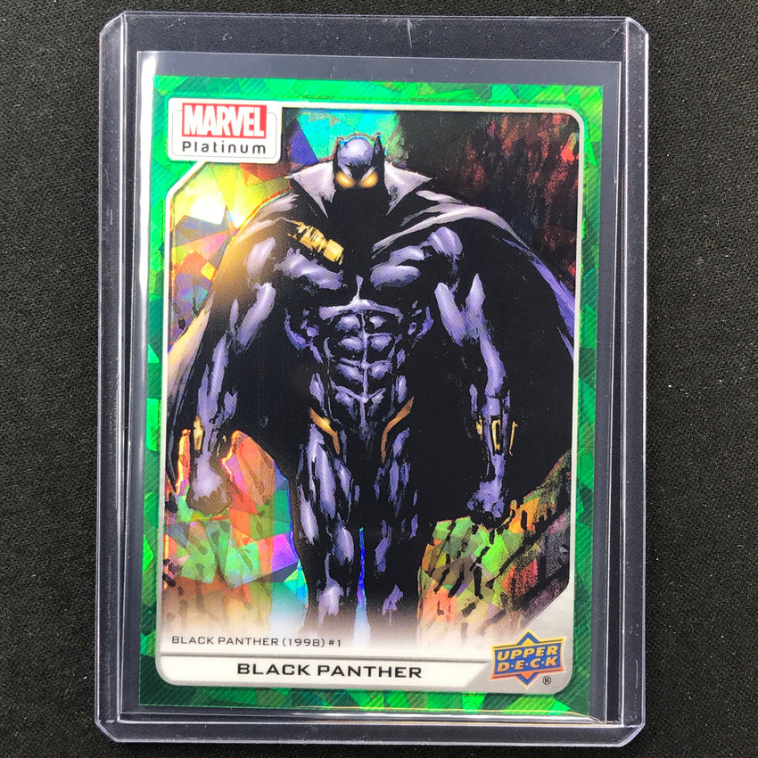 2023 Marvel Platinum Black Panther High Series Base Green Crackle 51/99 #146