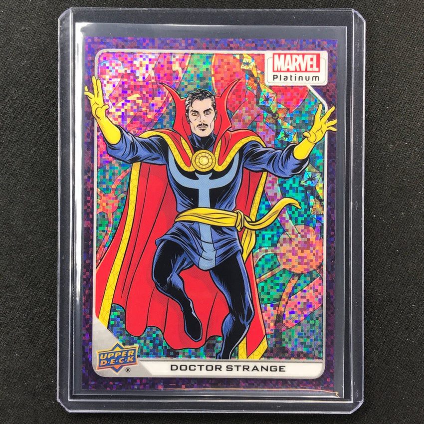 2023 Marvel Platinum Doctor Strange Base Purple Pixel 26/35 #100