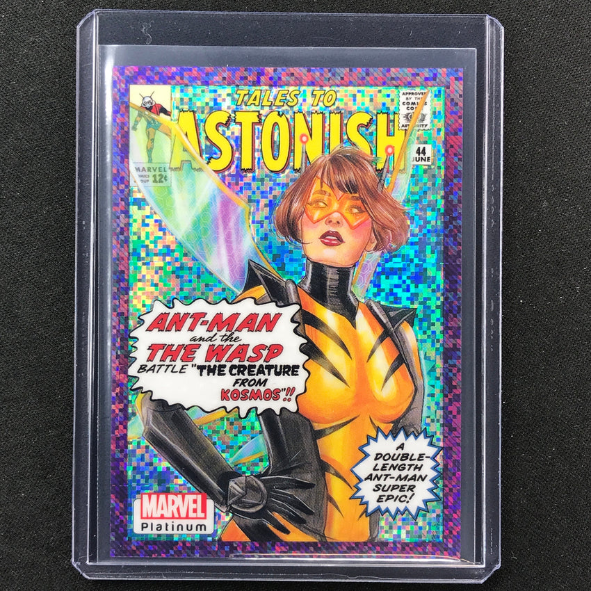 2023 Marvel Platinum Wasp Cover Variant Purple Pixel 25/35 No 24