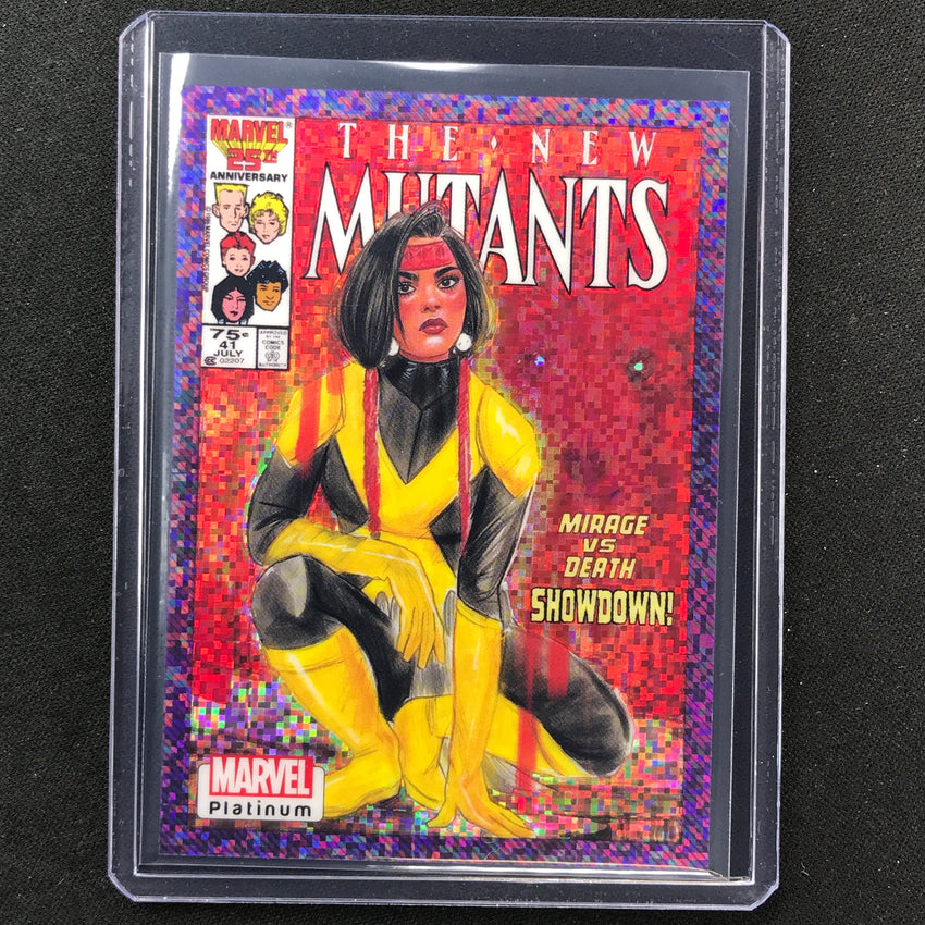 2023 Marvel Platinum Dani Moonstar Cover Variant Purple Pixel 8/35 No 26