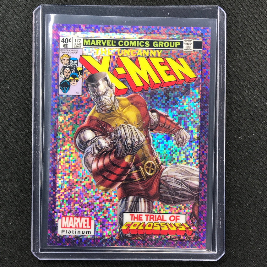 2023 Marvel Platinum Colossus Cover Variant Purple Pixel 15/35 No 64