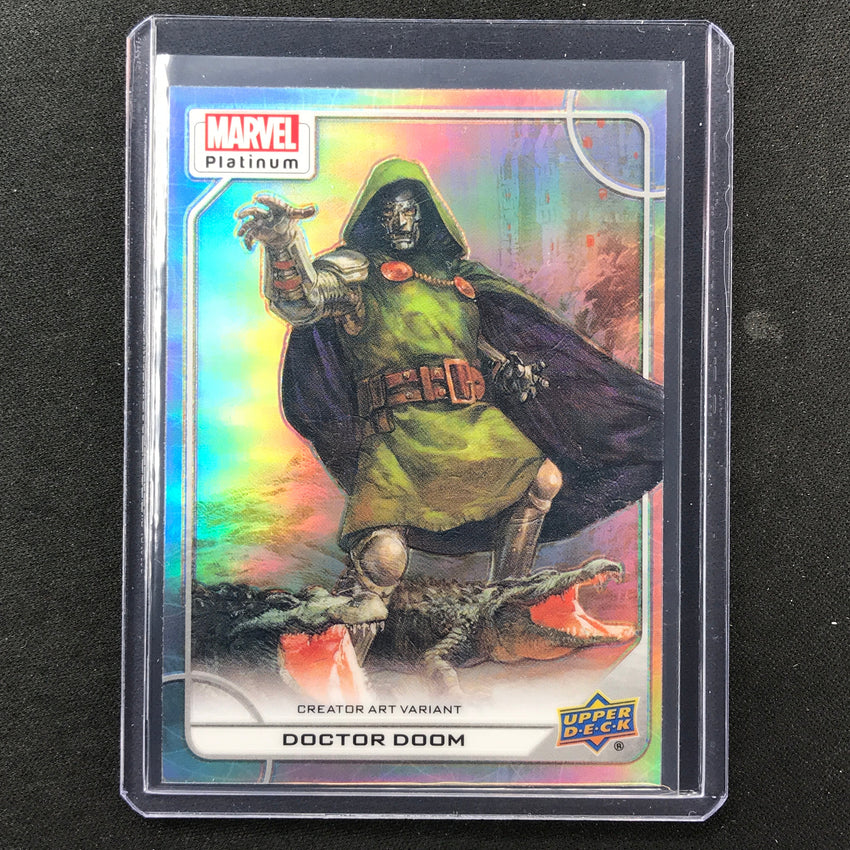 2023 Marvel Platinum Doctor Doom Creator Art Variant Rainbow Sp #11